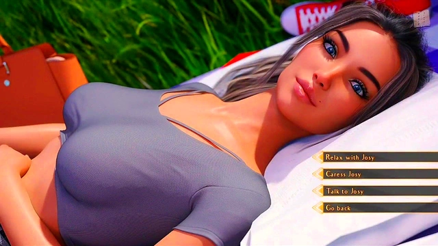 Big-Titted Chick Rides Hard Dick In 3D Hentai Visual Novel Gameplay