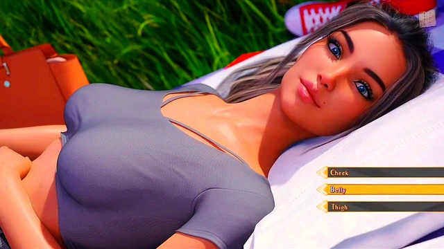 Big-Titted Chick Rides Hard Dick In 3D Hentai Visual Novel Gameplay