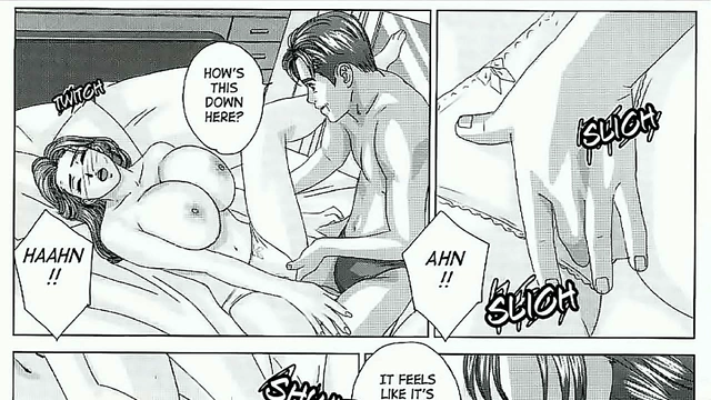 Step-Mother Seduces Her Teen Step-Son In Erotic Manga Anime Taboo Scene