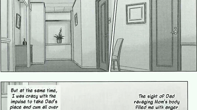 Step-Mother Seduces Her Teen Step-Son In Erotic Manga Anime Taboo Scene