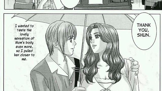 Step-Mother Seduces Her Teen Step-Son In Erotic Manga Anime Taboo Scene