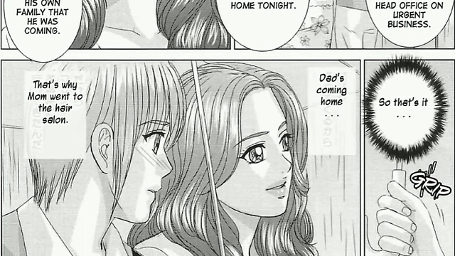 Step-Mother Seduces Her Teen Step-Son In Erotic Manga Anime Taboo Scene