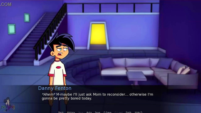 Goth Teen With Big Tits Seduces Danny Phantom for Steamy ASMR Anime Action