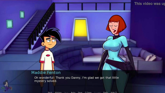 Goth Teen With Big Tits Seduces Danny Phantom for Steamy ASMR Anime Action