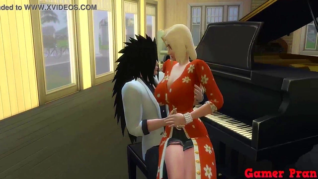 Madara Fucks His Employee Anally in Hardcore Naruto Hinata Cuckold Scene