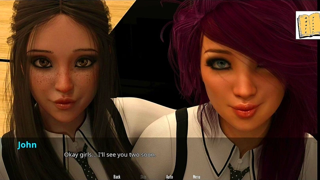 Teen 18+ Hacker’s sexual misadventures continue with a naughty MILFs surprise visit