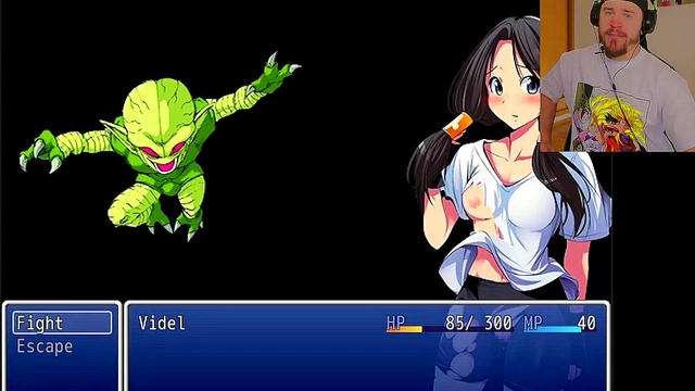 Horny Dragon Ball Z Battle Ends With Videl's Blowjob & Kame Sutra Fun