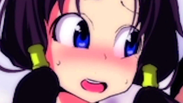 Horny Dragon Ball Z Battle Ends With Videl's Blowjob & Kame Sutra Fun