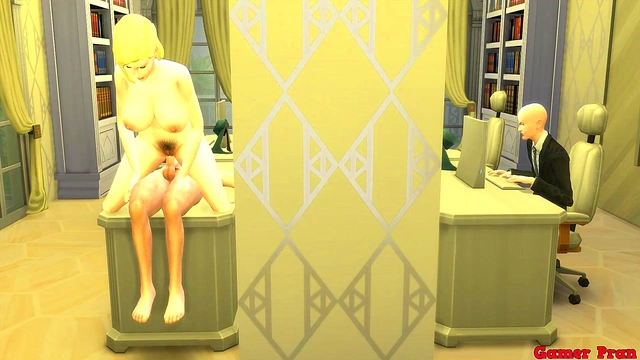 Beautiful Wife Cheats With Husband's Boss in Front of Cuckolded Spouse - Dragon Ball Hentai Anal Milf Action