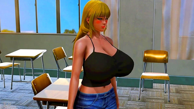 Dragon Maid Lucoa Bounces Huge Tits in Honey Select Anime Game Action