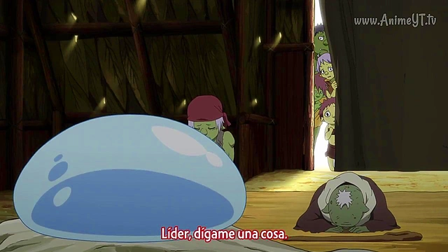 Isekai Anime Slime Gets Fucked By Horny SubESP Couple In Hot Hentai Action