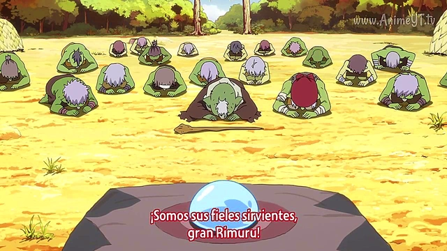 Isekai Anime Slime Gets Fucked By Horny SubESP Couple In Hot Hentai Action