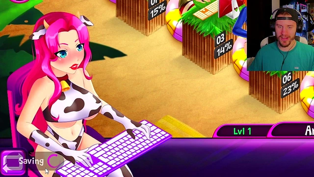 Alice In Wonderland Parody – Catgirl Fucks Doggy Style For Nutaku Orgasm