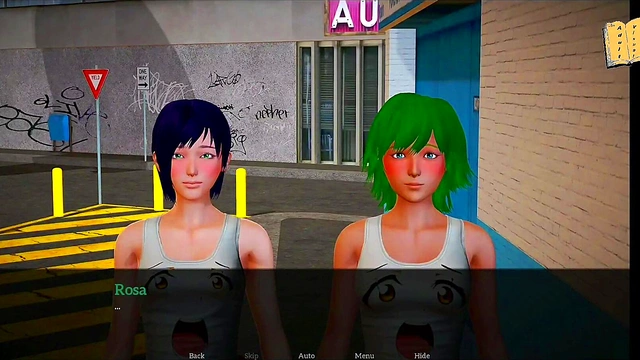 Hot Blonde Teen With Big Tits And Ass Seduces Her New Step-Family In Erotic Anime Adventure