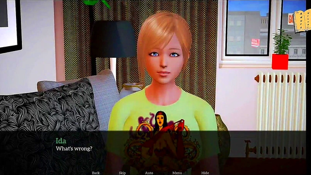 Hot Blonde Teen With Big Tits And Ass Seduces Her New Step-Family In Erotic Anime Adventure