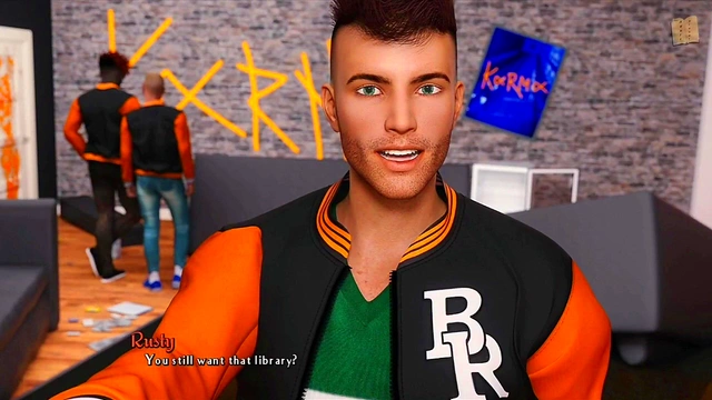 Blonde & Brunette Hentai Girls Enjoy Big-Ass Toy Action In erotiC Visual Novel Scene