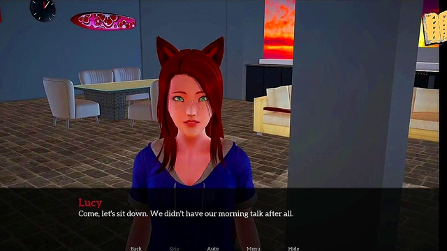 Teen Step-Sister Seduces Big-Ass MILF for Erotic Fun in My New Family Anime