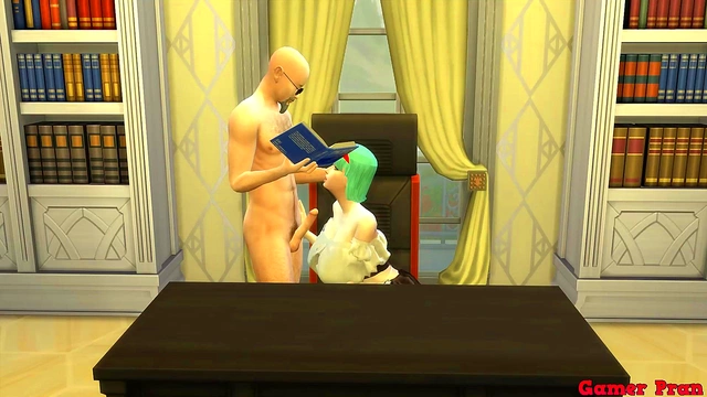 Bulma’s Hot Japanese Milf Maid Cheats With Boss While Husband Watches Cuckolded