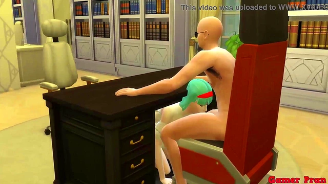 Bulma’s Hot Japanese Milf Maid Cheats With Boss While Husband Watches Cuckolded