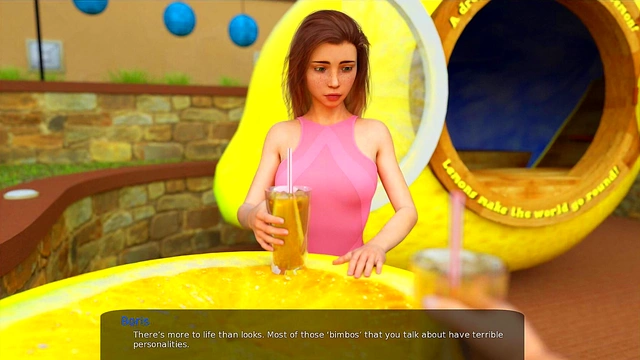 Shy Stepsister’s Big Tits Tempt You At The Pool In Milfy City Date