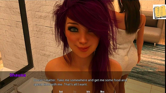 Jamie & Shauna seduce with new butt plugs in sexy 3D teen anime scene