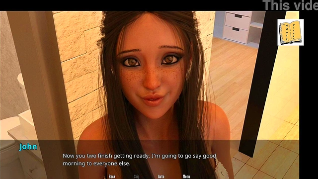 Jamie & Shauna seduce with new butt plugs in sexy 3D teen anime scene