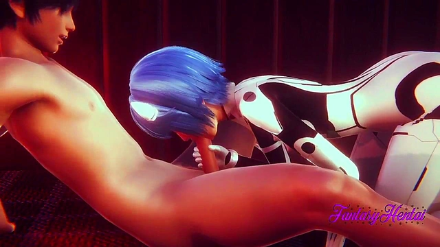 Rei Ayanami Enjoys Intense 3D Evangelion Hentai Sex With Shinji Ikari