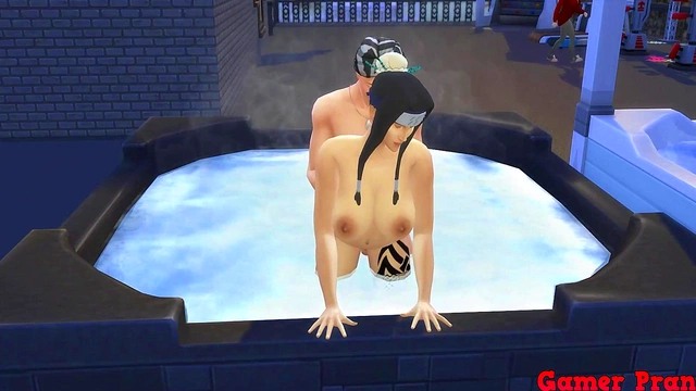 Wise Man Seduces Haku for Hardcore Naruto Anime Sex Marathon