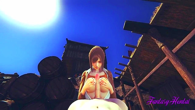 Sasha Gets Fucked Hard On Mission In 3D Hentai Anime With Creampie & Blowjob