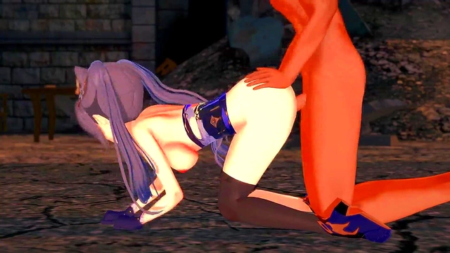 Keqing Gets Creampied in Genshin Impact Hentai Animation