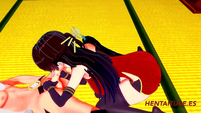 Beidu & Aether’s Steamy Genshin Impact 3D Anime Sex Adventure With Cocksucker Bliss & Church Creampie