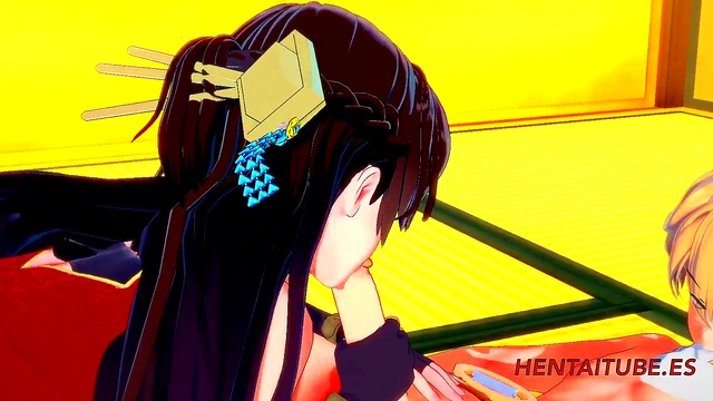 Beidu & Aether’s Steamy Genshin Impact 3D Anime Sex Adventure With Cocksucker Bliss & Church Creampie