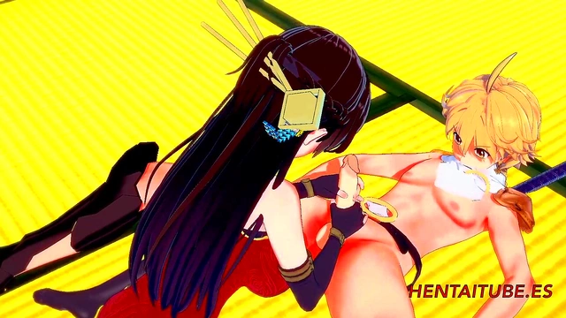 Beidu & Aether’s Steamy Genshin Impact 3D Anime Sex Adventure With Cocksucker Bliss & Church Creampie