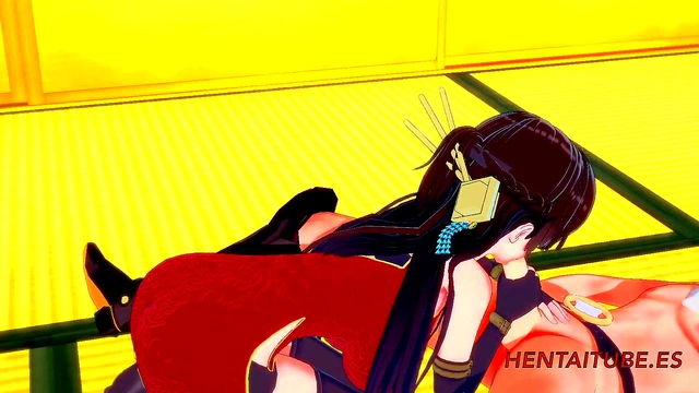 Beidu & Aether’s Steamy Genshin Impact 3D Anime Sex Adventure With Cocksucker Bliss & Church Creampie