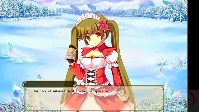 Cute Flower Knight Maid With Big Tits Seduces You In Anime Story Walkthrough