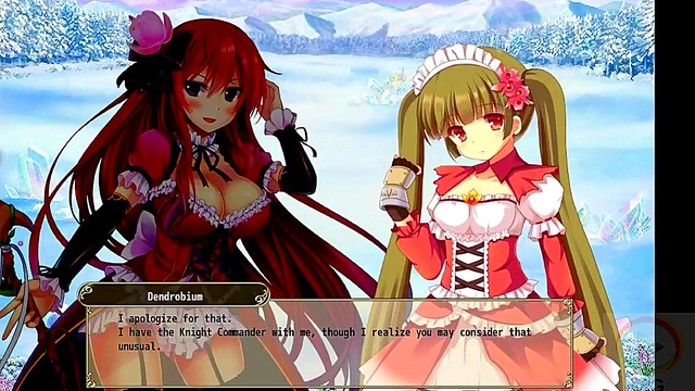 Cute Flower Knight Maid With Big Tits Seduces You In Anime Story Walkthrough