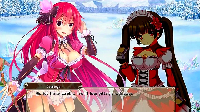 Cute Flower Knight Maid With Big Tits Seduces You In Anime Story Walkthrough