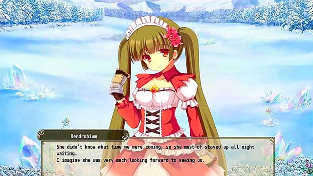 Cute Flower Knight Maid With Big Tits Seduces You In Anime Story Walkthrough