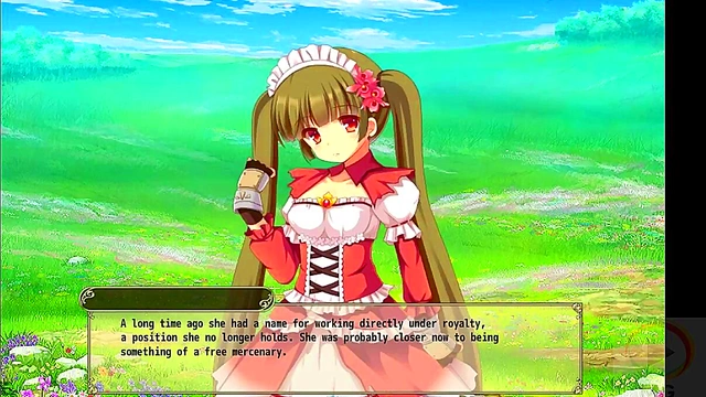 Cute Flower Knight Maid With Big Tits Seduces You In Anime Story Walkthrough