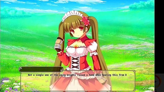 Cute Flower Knight Maid With Big Tits Seduces You In Anime Story Walkthrough
