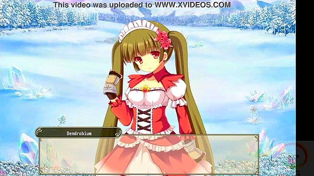 Cute Flower Knight Maid With Big Tits Seduces You In Anime Story Walkthrough
