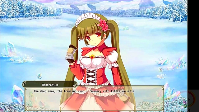 Cute Flower Knight Maid With Big Tits Seduces You In Anime Story Walkthrough