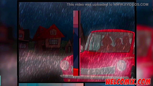 Naughty Teen Anime Couple Engage in Taboo Fun Under Total Blackout