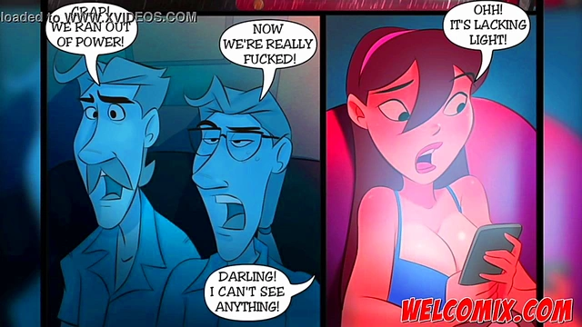 Naughty Teen Anime Couple Engage in Taboo Fun Under Total Blackout