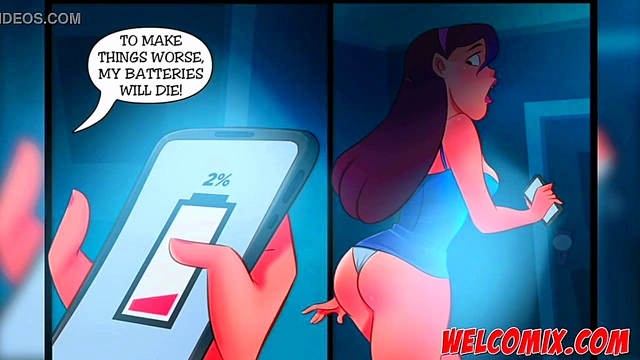 Naughty Teen Anime Couple Engage in Taboo Fun Under Total Blackout