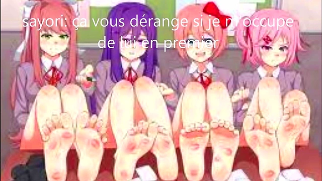 Hentai Femdom JOI – DDLC Ice Play & Pet Play CBT Seduction