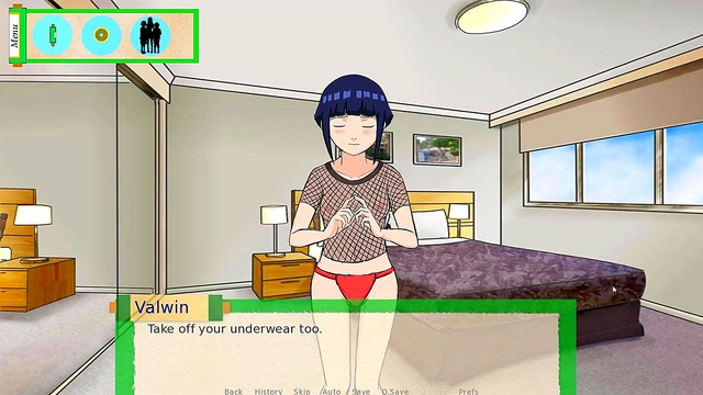 Hinata Seduces Naruto for Eroge Fun in Jikage Rising Episode 6