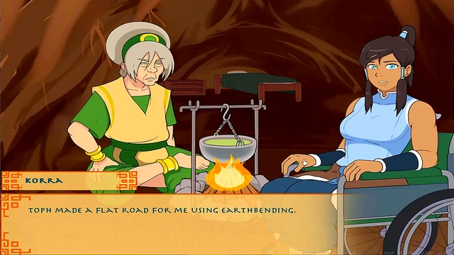 Hentai Anime – Katara & Korra Share Intimate Moments With Asami Sato