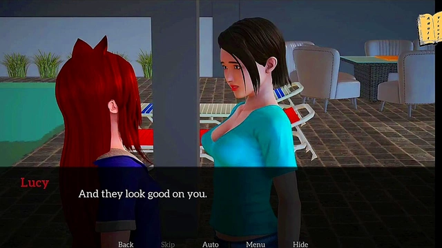 Big-Titted 3D Cartoon Chick Gets Fucked By Her New Step-Family At Home