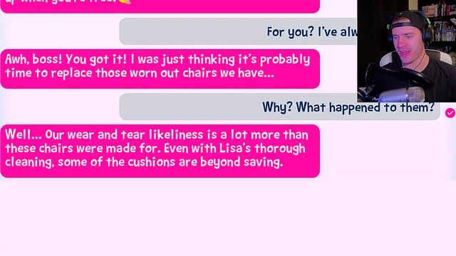 Horny Catgirl Faps CEO In Doggy Style Until He Blows His Load